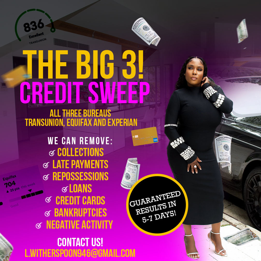 Credit Sweep - All 3 Bureaus